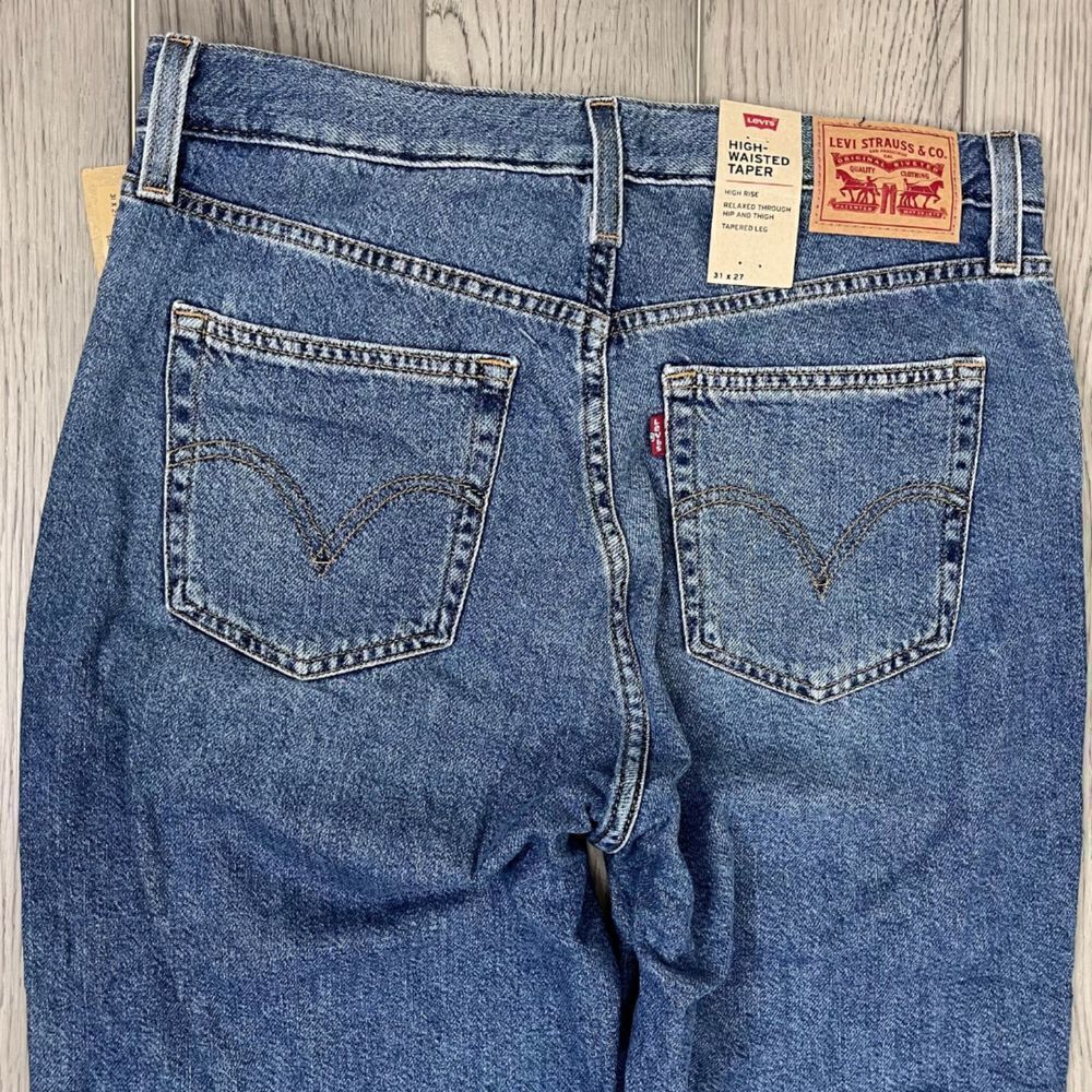 Levi's Womens Size 31 High Waist Mom Cotton Denim NEW Jeans Vintage Casual Retro - Picture 13 of 13